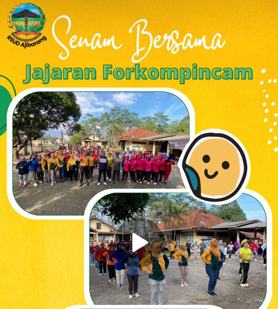 SENAM BERSAMA FORKOMPINCAM AJIBARANG