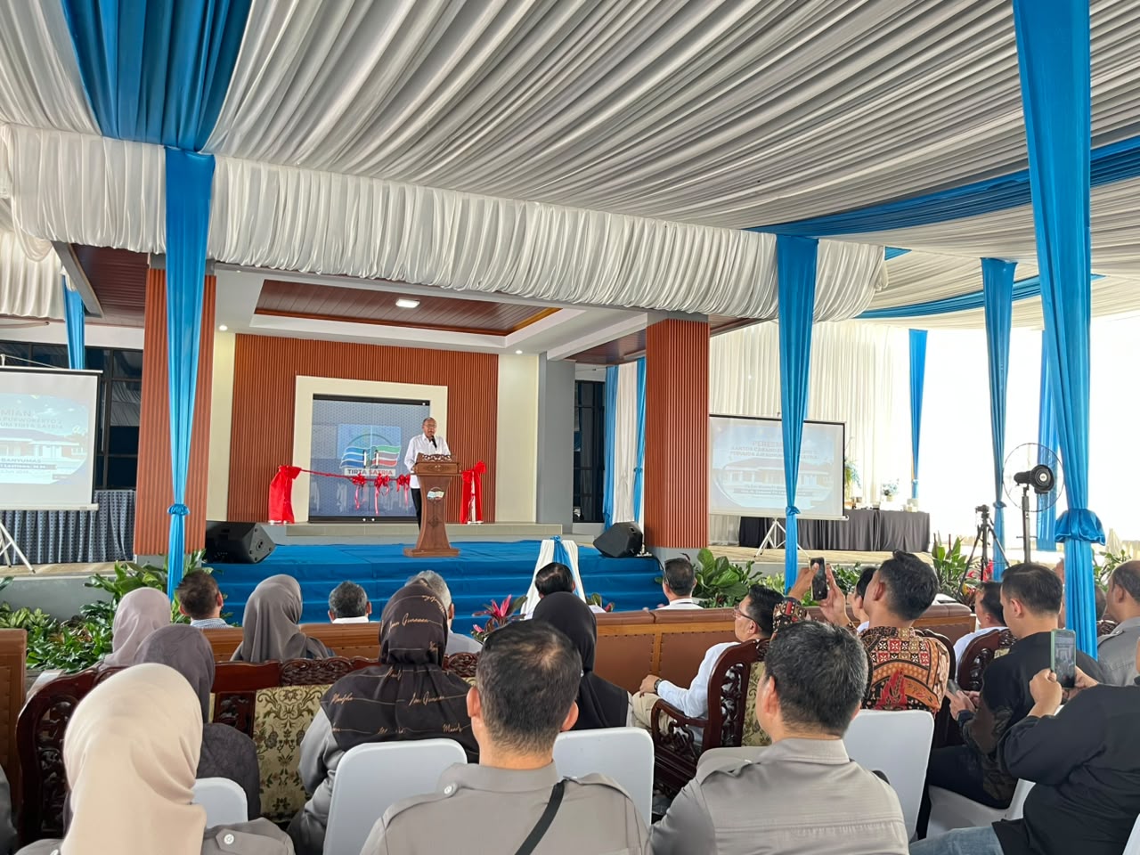 Bupati Banyumas Resmikan Kantor Cabang Purwokerto 2 Perumda Air Minum Tirta Satria