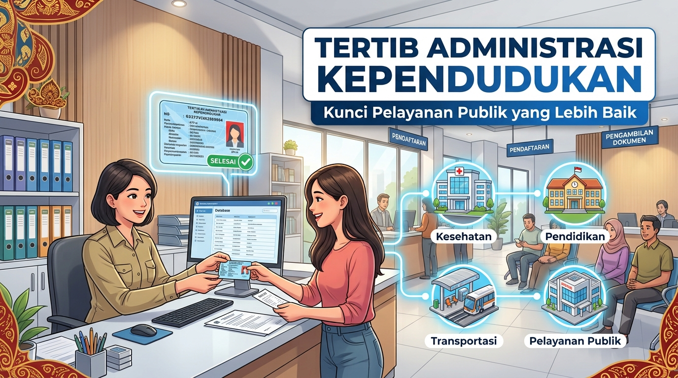 Tertib Administrasi Kependudukan, Kunci Pelayanan Publik yang Lebih Baik