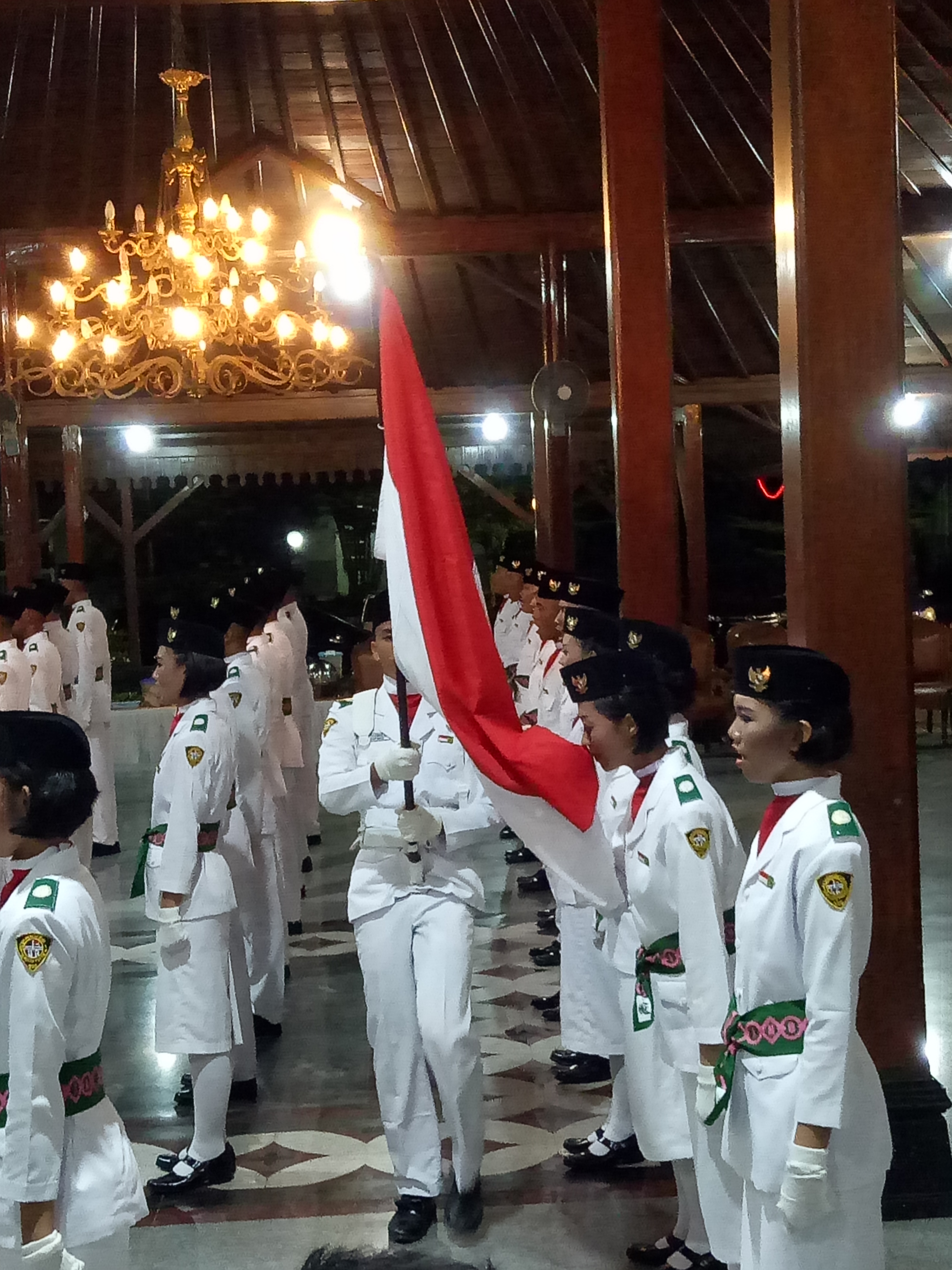 Pengukuhan Paskibraka Kabupaten Banyumas Tahun 2016