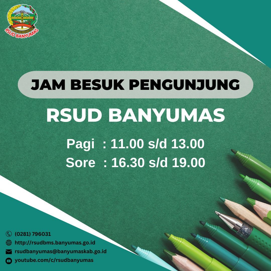 Jam Besuk Pengunjung RSUD Banyumas