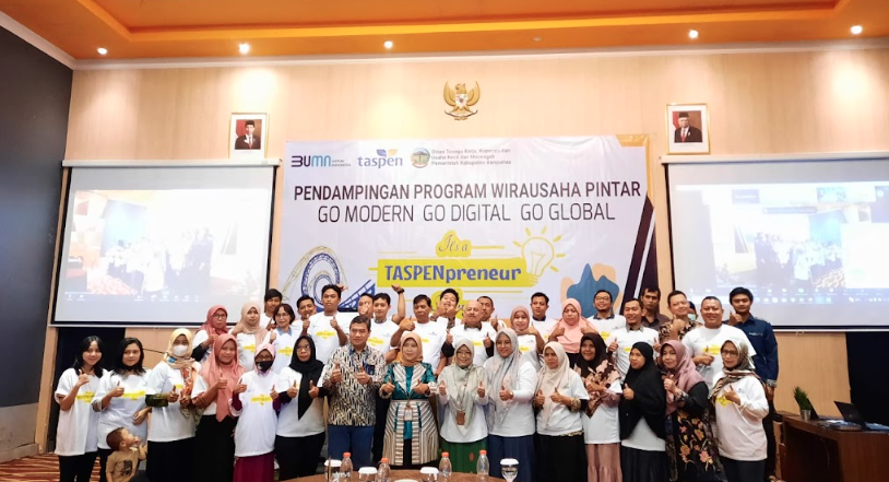 Pendampingan Program Wirausaha Pintar Menuju 3 G: Go Modern Go Digital Go Global It's A Taspenpreneur Thing 