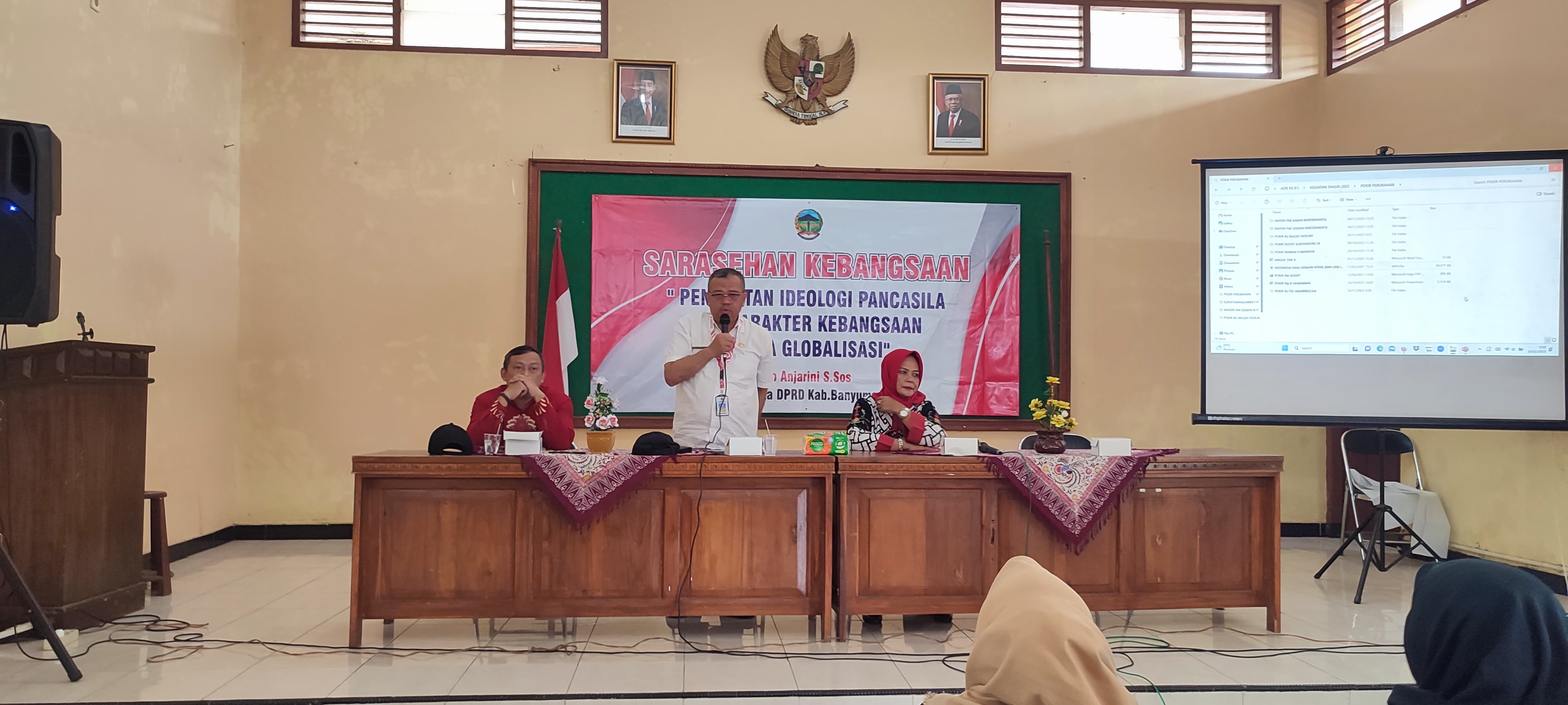 Memantapkan Penguatan Ideologi Pancasila // Gedung MWC NU Pekuncen, Kecamatan Pekuncen