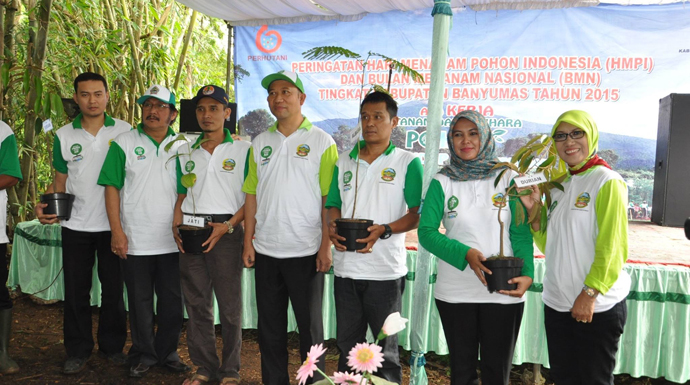 Banyumas Canangkan Gerakan Penanaman 1 Milyar Pohon