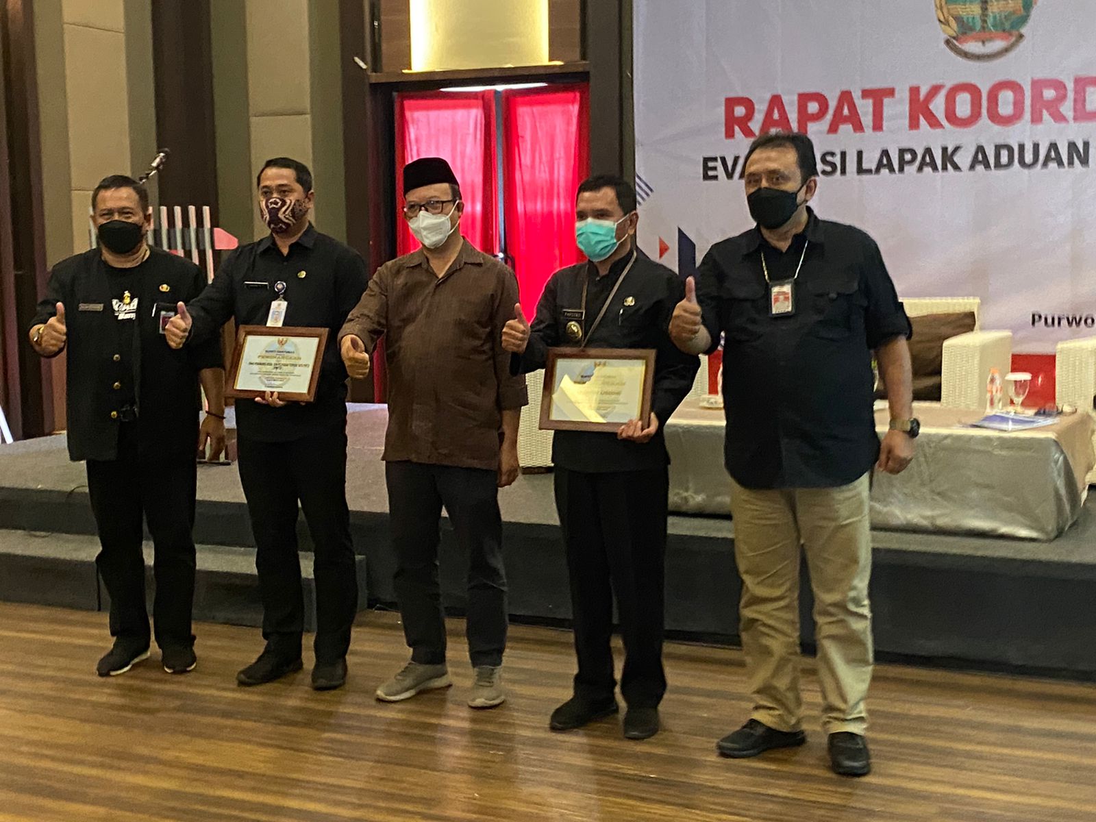 Rapat Koordinasi Evaluasi Lapak Aduan Kabupaten Banyumas