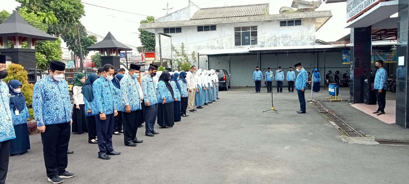 APEL KESADARAN KORPRI TINGKAT KECAMATAN WANGON, SENIN 17 JANUARI 2022