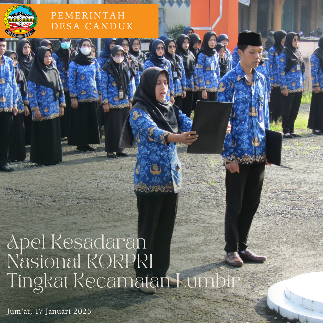 Kegiatan Apel Kesadaran Nasional KORPRI Tingkat Kecamatan Lumbir