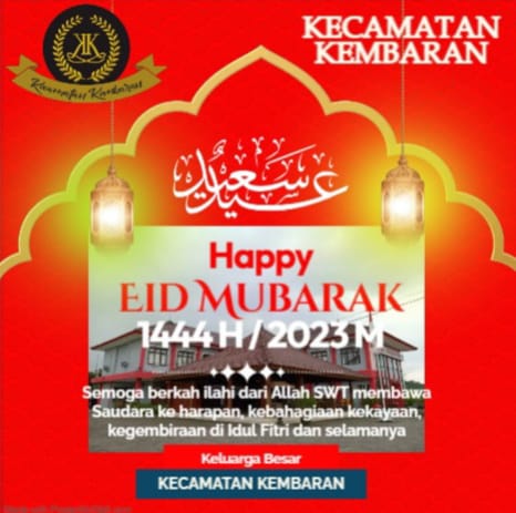 UCAPAN HARI RAYA IDUL FITRI