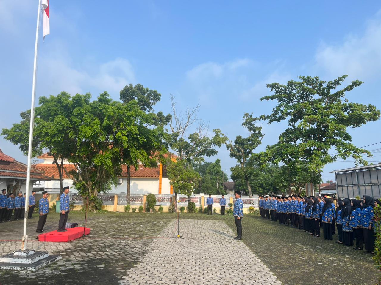 Apel KORPRI, Camat Purwokerto Selatan Tekankan Integritas dan Efisiensi Kinerja ASN