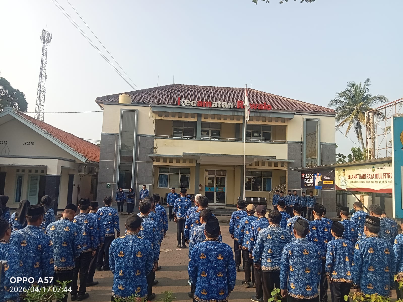 APEL KESADARAN KORPRI TINGKAT KECAMATAN RAWALO
