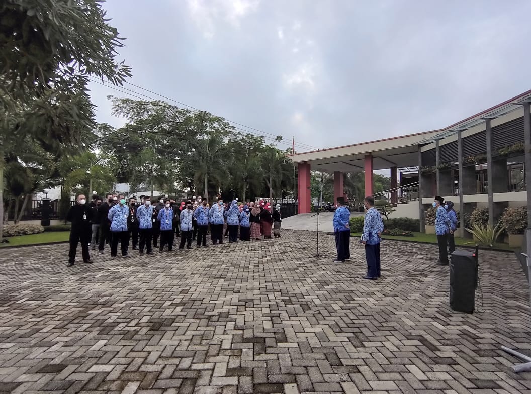 Apel Pagi DPMPTSP Kabupaten Banyumas, 17 Juni 2021