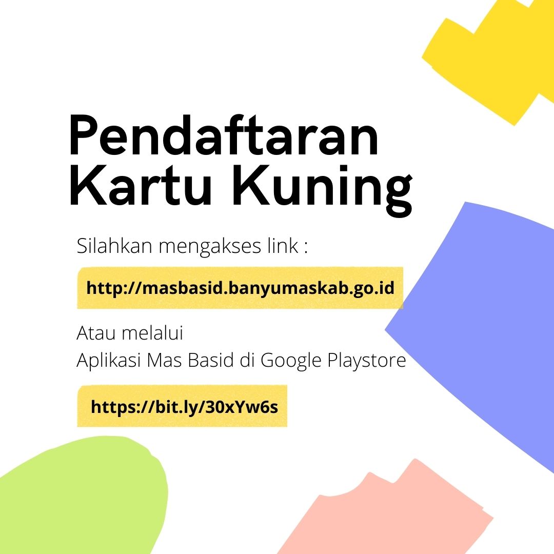 Update Informasi Baru Pelayanan Pembuatan Kartu Kuning