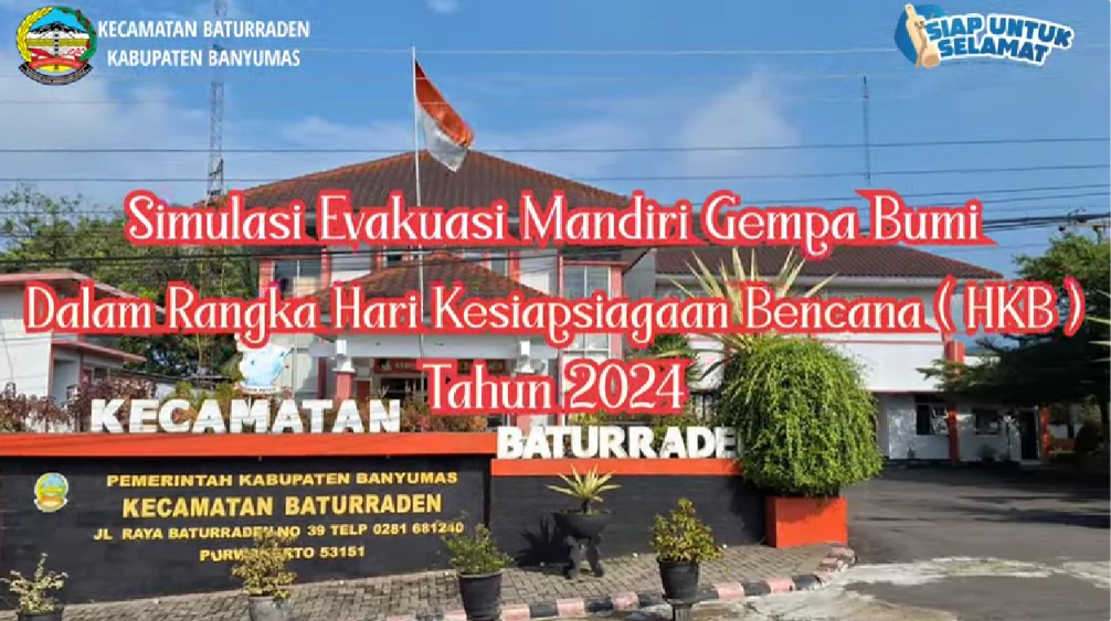 SIMULASI EVAKUASI MANDIRI GEMPA BUMI