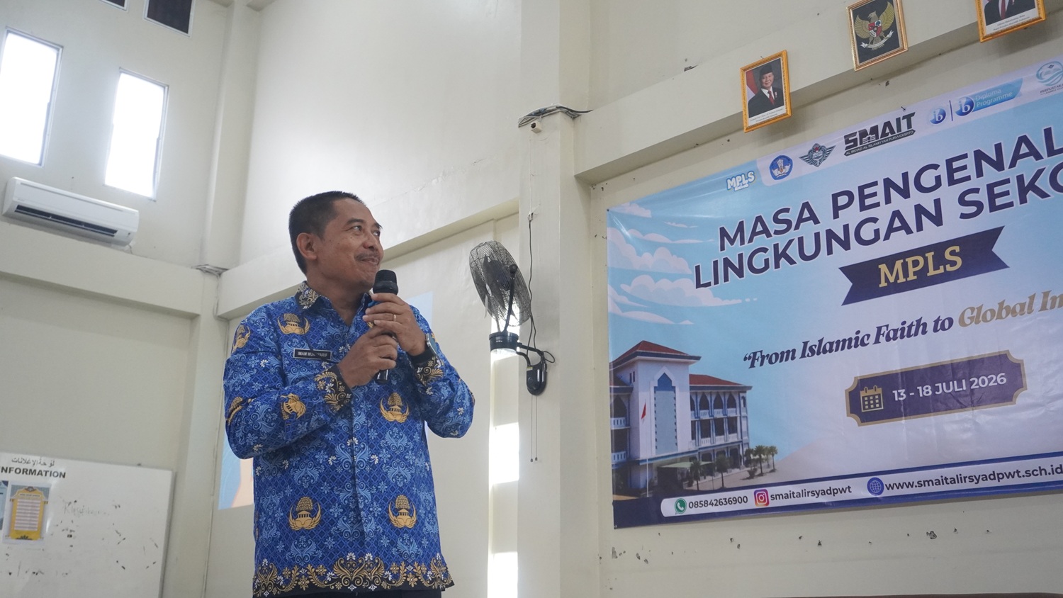 Bekali Siswa Baru Hadapi Era Digital, Dinkominfo Banyumas Beri Edukasi Anti Judi Online di MPLS SMA IT Al Irsyad Purwokerto