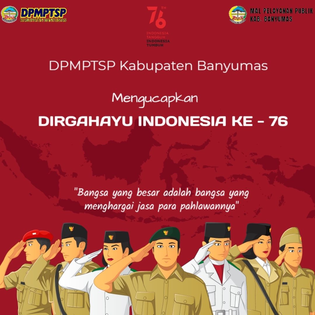 Selamat Hari Kemerdekaan Indonesia ke-76