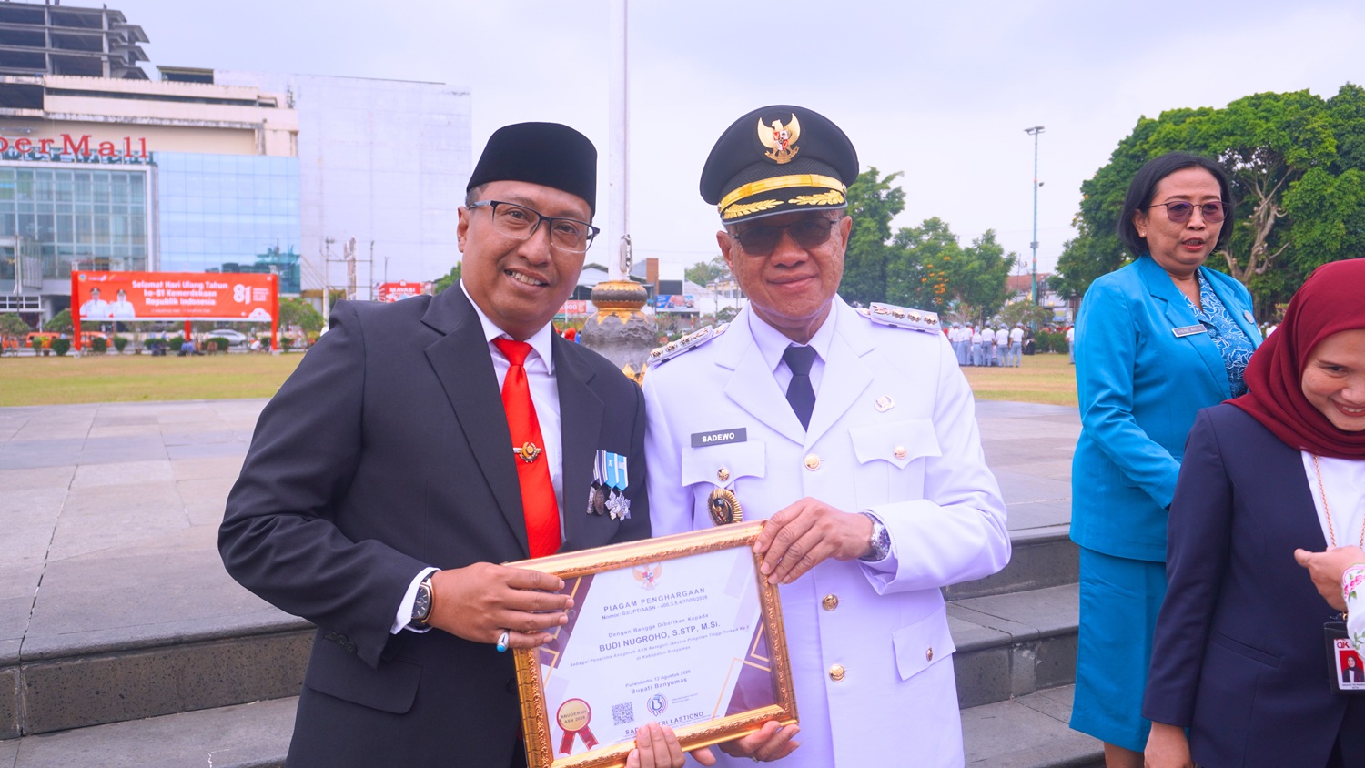 Kepala Dinkominfo Banyumas Budi Nugroho Raih Anugerah ASN Kabupaten Banyumas 2026 Kategori JPT