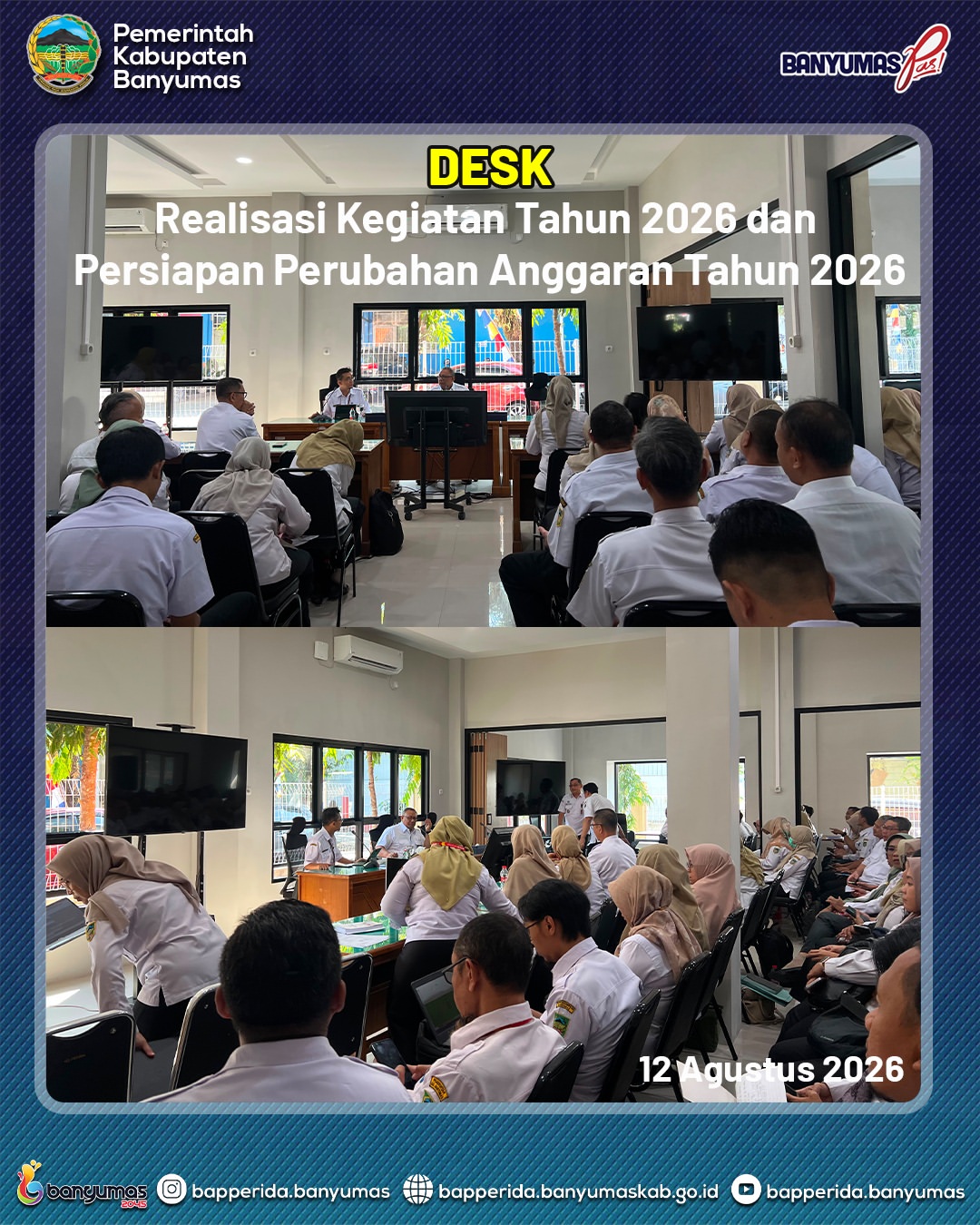 Desk Realisasi Kegiatan Tahun 2026 Dan Persiapan Perubahan Anggaran Tahun 2026 