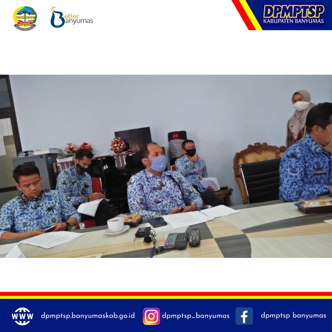 Rapat tindak lanjut pelaksanaan penandatanganan perjanjian kerja sama Sinergi Optimalisasi Pemungutan Pajak Pusat dan Pajak Daerah di BAPENDA Kabupaten Banyumas