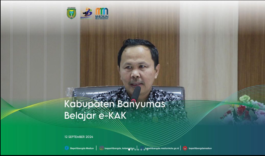 BELAJAR E-KAK KABUPATEN BANYUMAS 