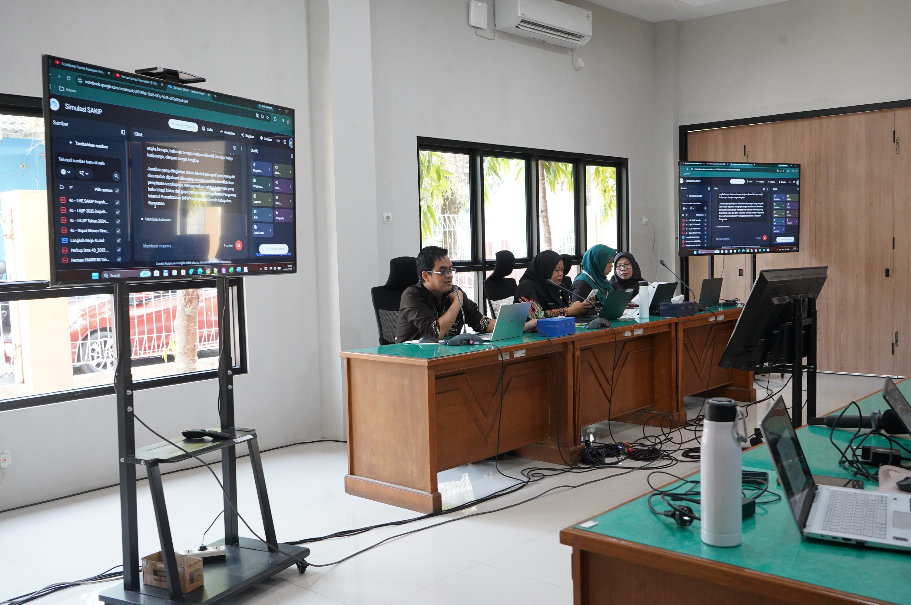Forum Panel Evaluasi SAKIP 2026, Inspektorat Banyumas Perkuat Objektivitas Penilaian Kinerja Perangkat Daerah