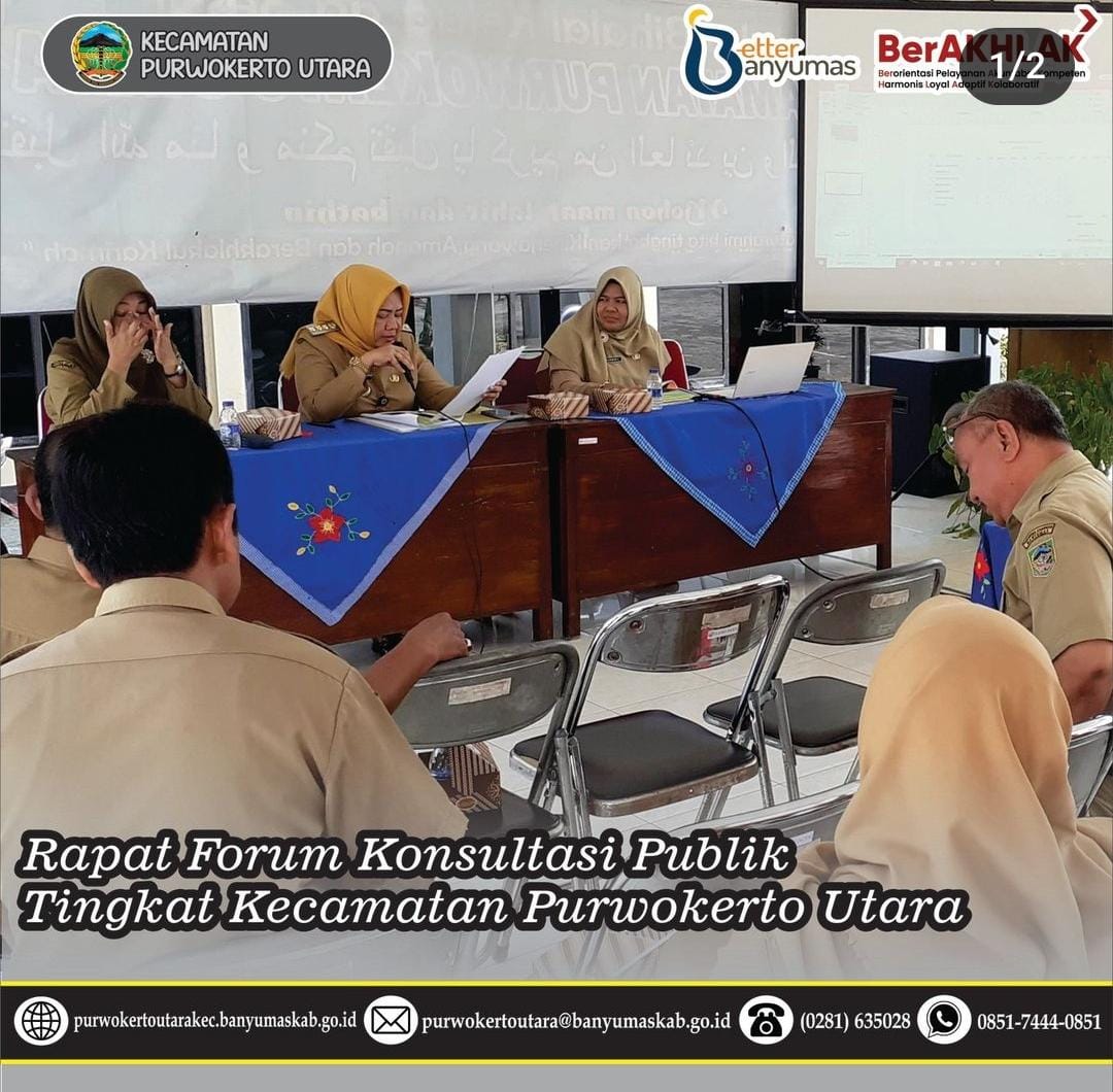 Rapat Forum Konsultasi Publik