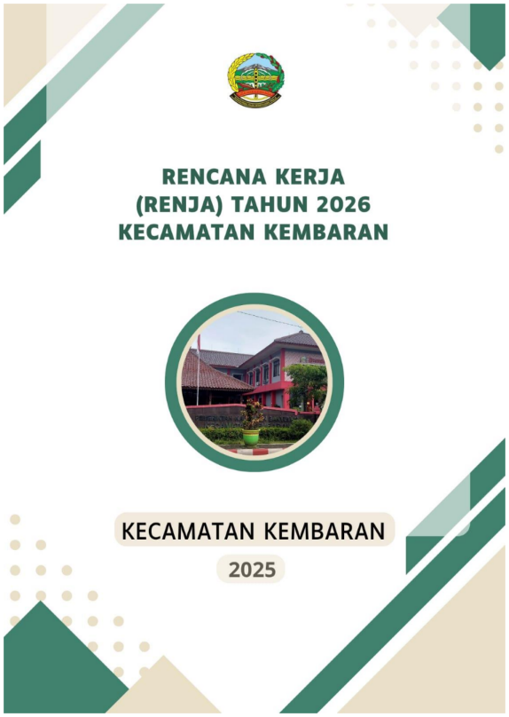 Renja Kecamatan Kembaran Tahun 2026