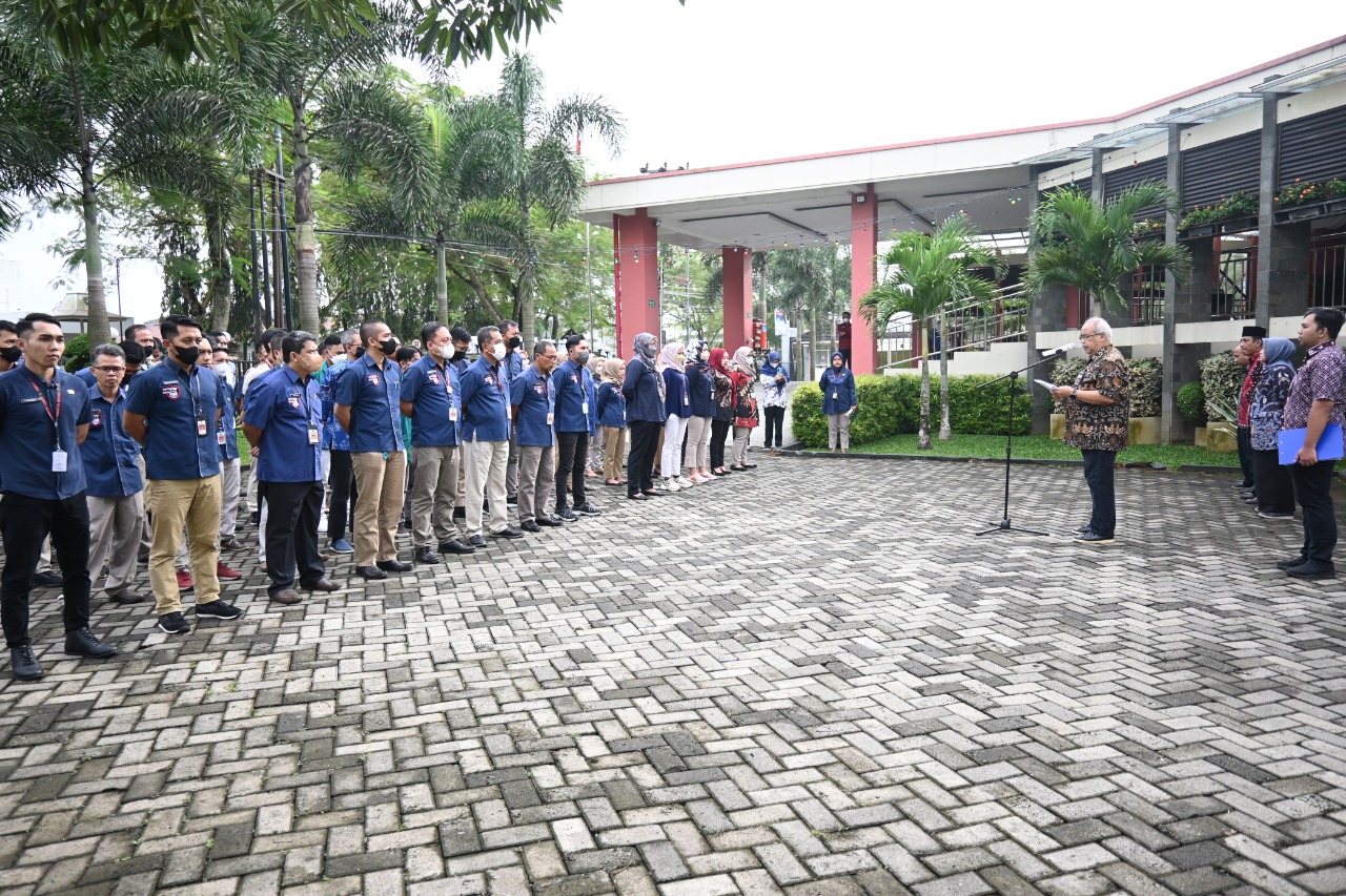 Apel Pagi Bersama Dalam Rangka Peringatan HUT Ke-4 Mal Pelayanan Publik (MPP) Kabupaten Banyumas