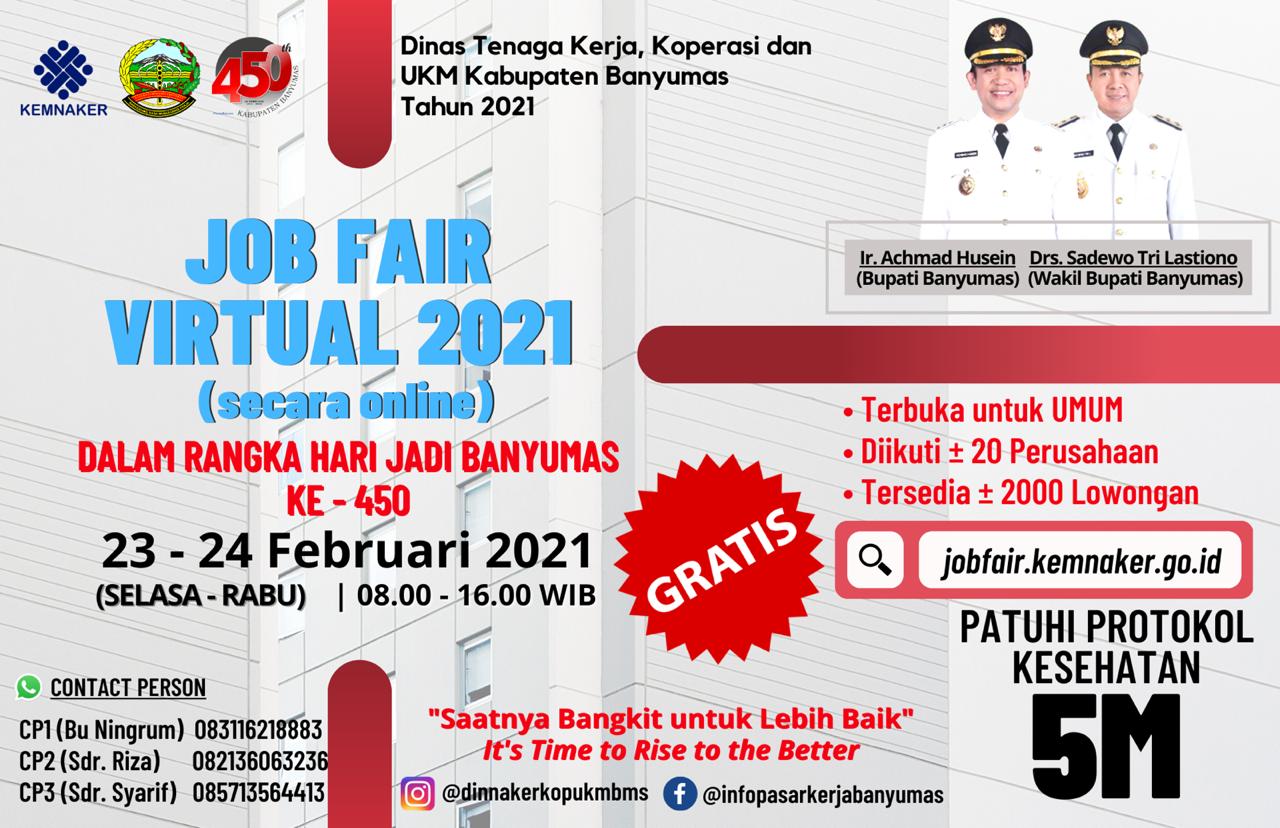 Banyumas Job Fair Virtual 2021