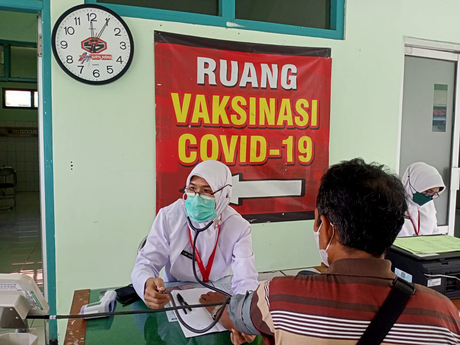 Gerai  Vaksinasi  Covid-19 di RSUD Banyumas