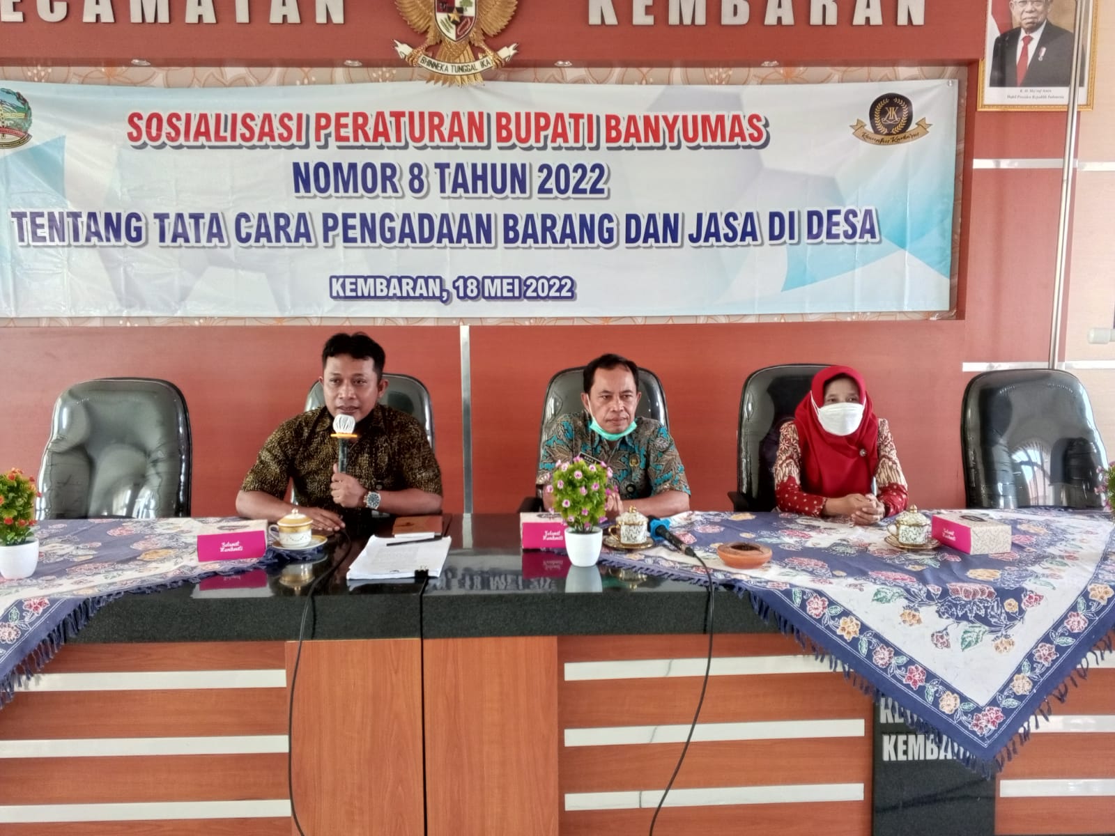 Sosialisasi Peraturan Bupati Banyumas No. 8 Tahun 2022