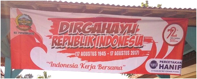 Rangkaian Kegiatan Peringatan HUT ke-72 RI di Wilayah Kelurahan Purwanegara