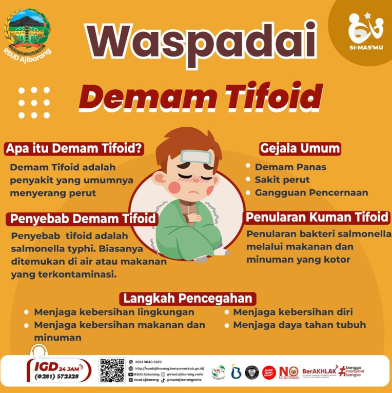 Waspadai Demam Tifoid