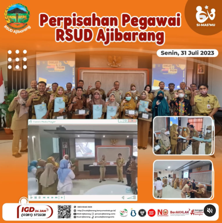 Perpisahan Pegawai RSUD Ajibarang