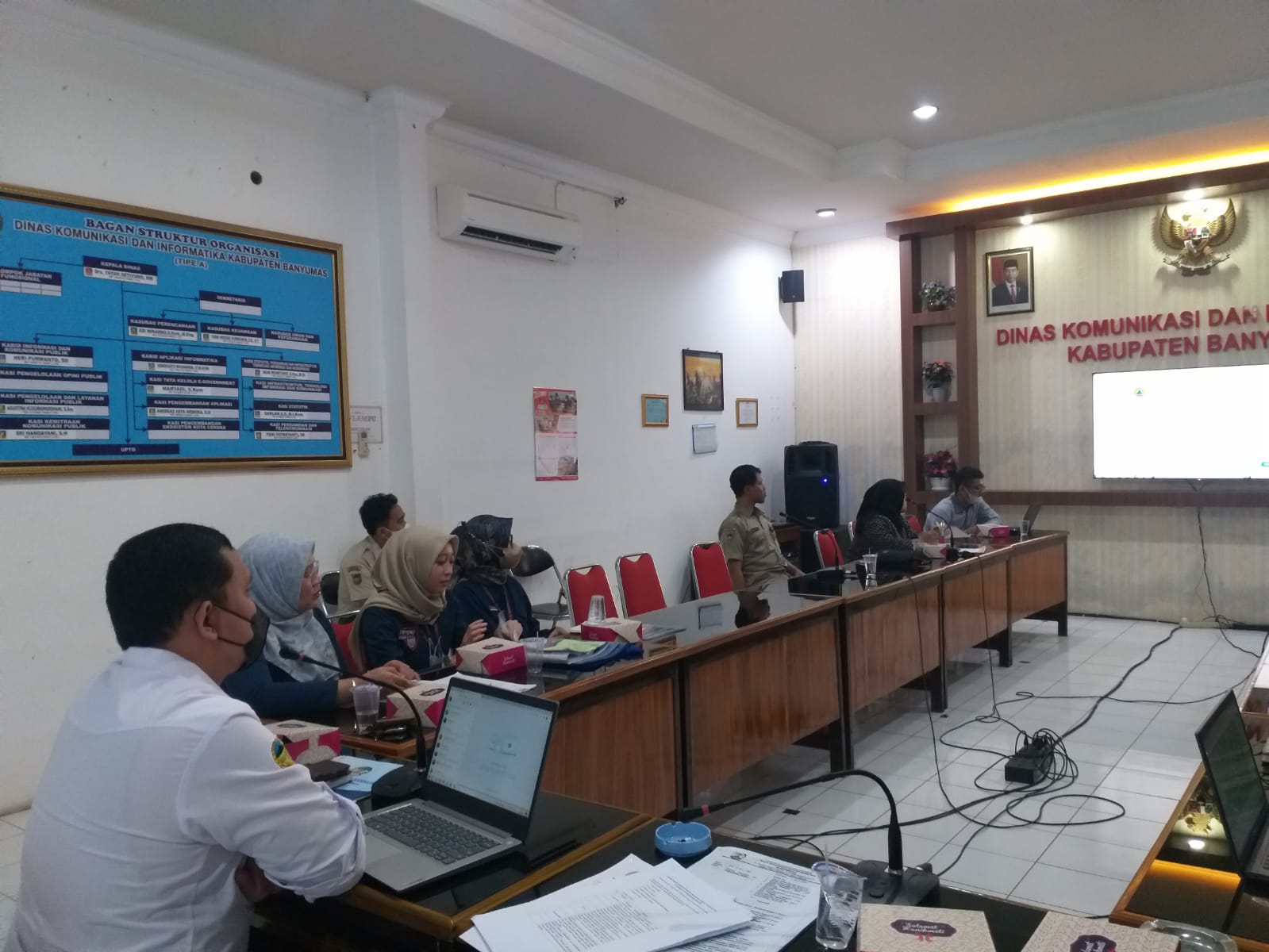 DPMPTSP Menghadiri Rapat Pembahasan Pembuatan dan Pengembangan Aplikasi