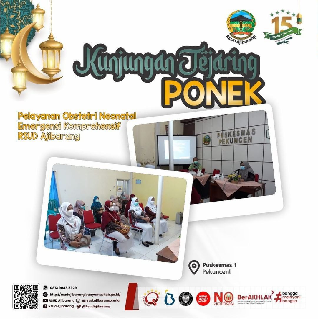 KUNJUNGAN TIM PONEK RSUD AJIBARANG KE JAJARING PONEK PUSKESMAS PEKUNCEN I