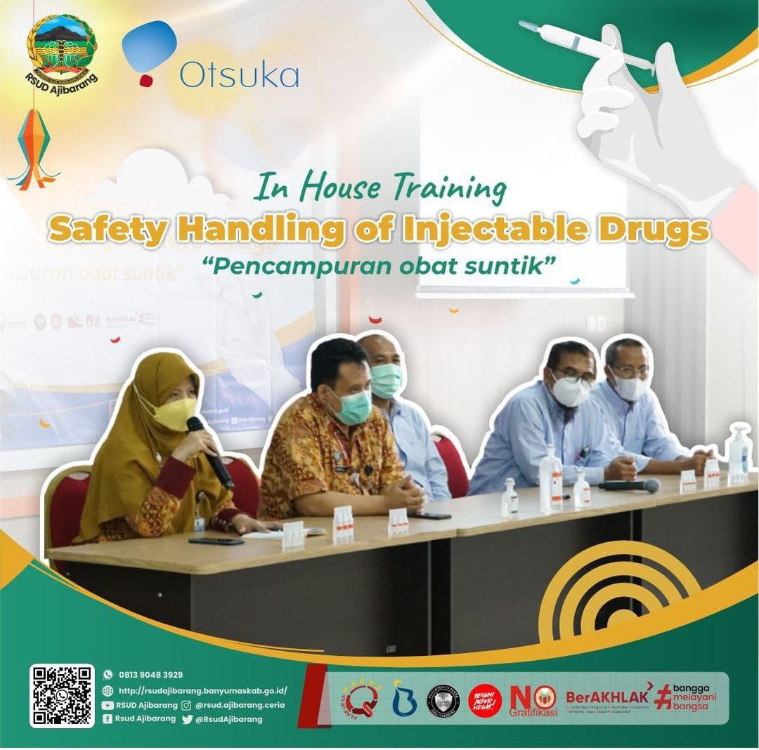 SAFETY HANDLING OF INJECTABLE DRUGS “PENCAMPURAN OBAT SUNTIK” II IHT