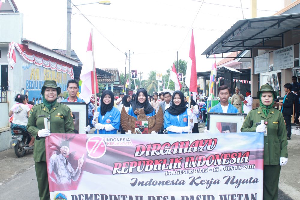 Karnaval Pasir Wetan Memperingati HUT RI Ke – 71