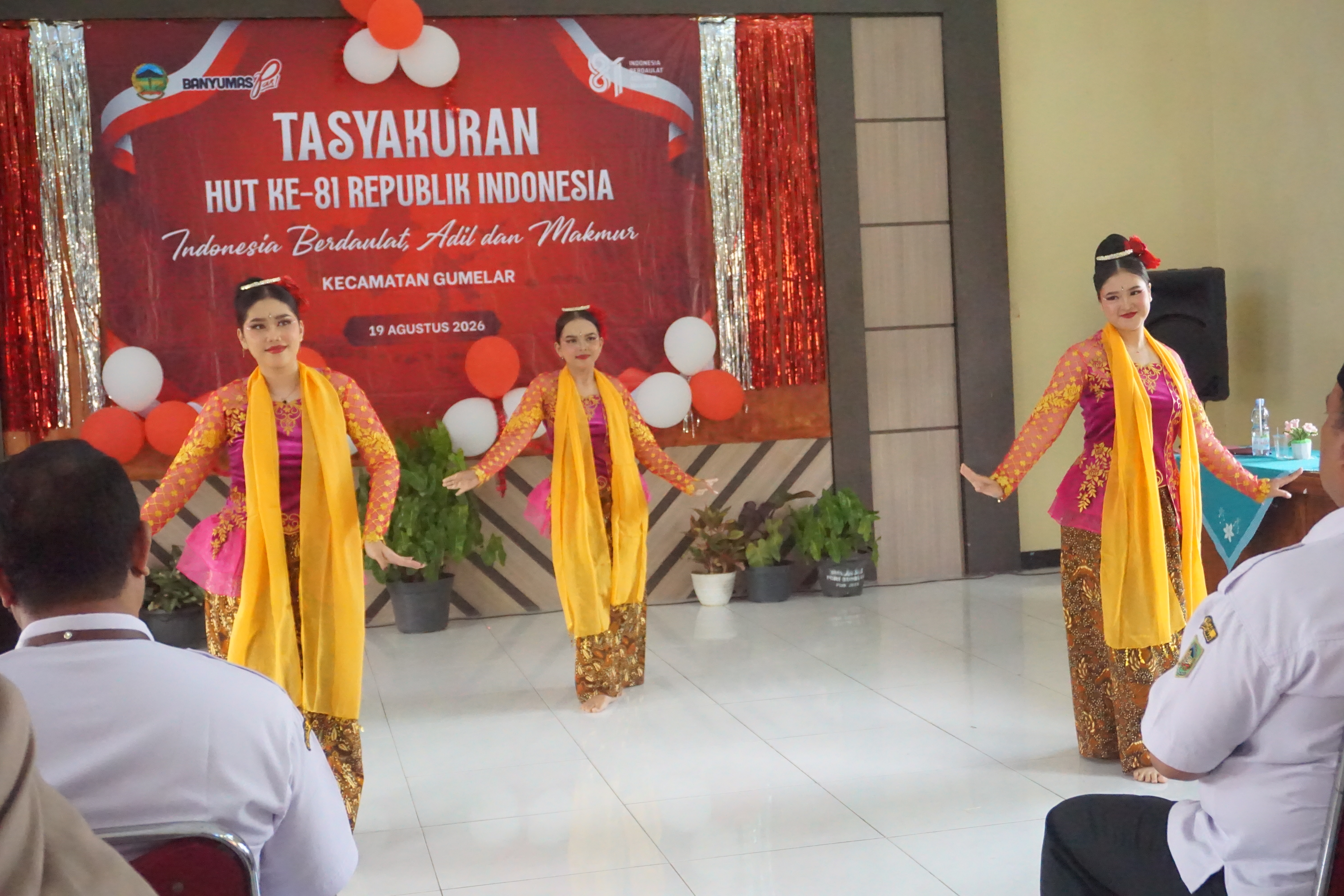 Vibe-nya Pecah! Tasyakuran HUT ke-81 RI Kecamatan Gumelar Super Hangat