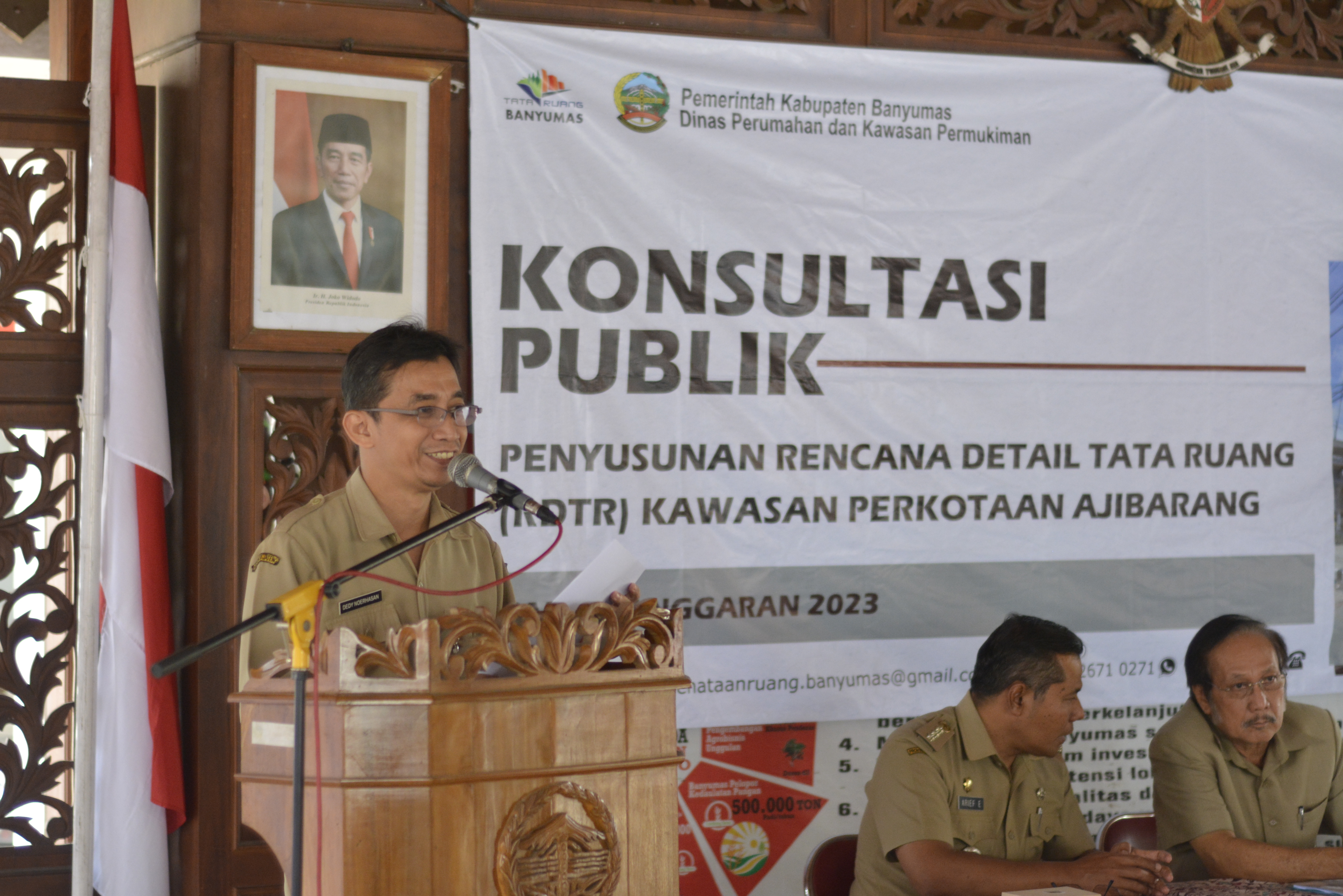 Konsultasi Publik 1 Penyusunan Rencana Detail Tata Ruang (RDTR) Kawasan Perkotaan Ajibarang