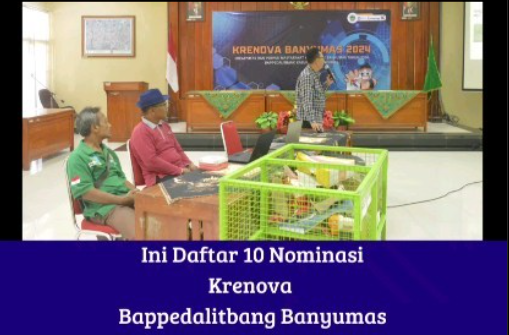 AJANG KREATIVITAS DAN INOVASI KRENOVA YANG DI GELAR BAPPEDALITBANG KABUPATEN BANYUMAS 