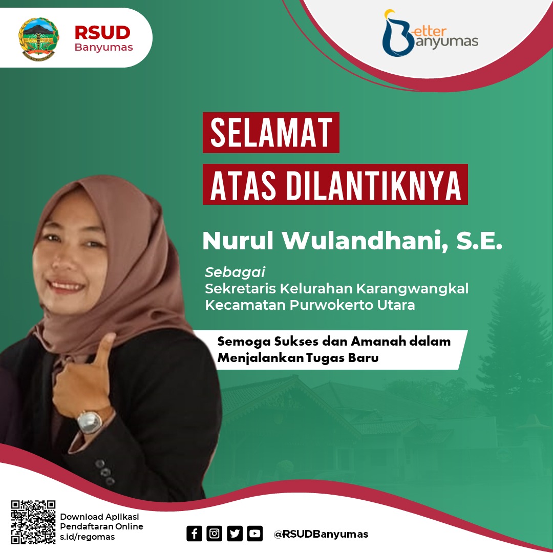 Pelantikan Karyawan RSUD Banyumas, Promosi Jabatan