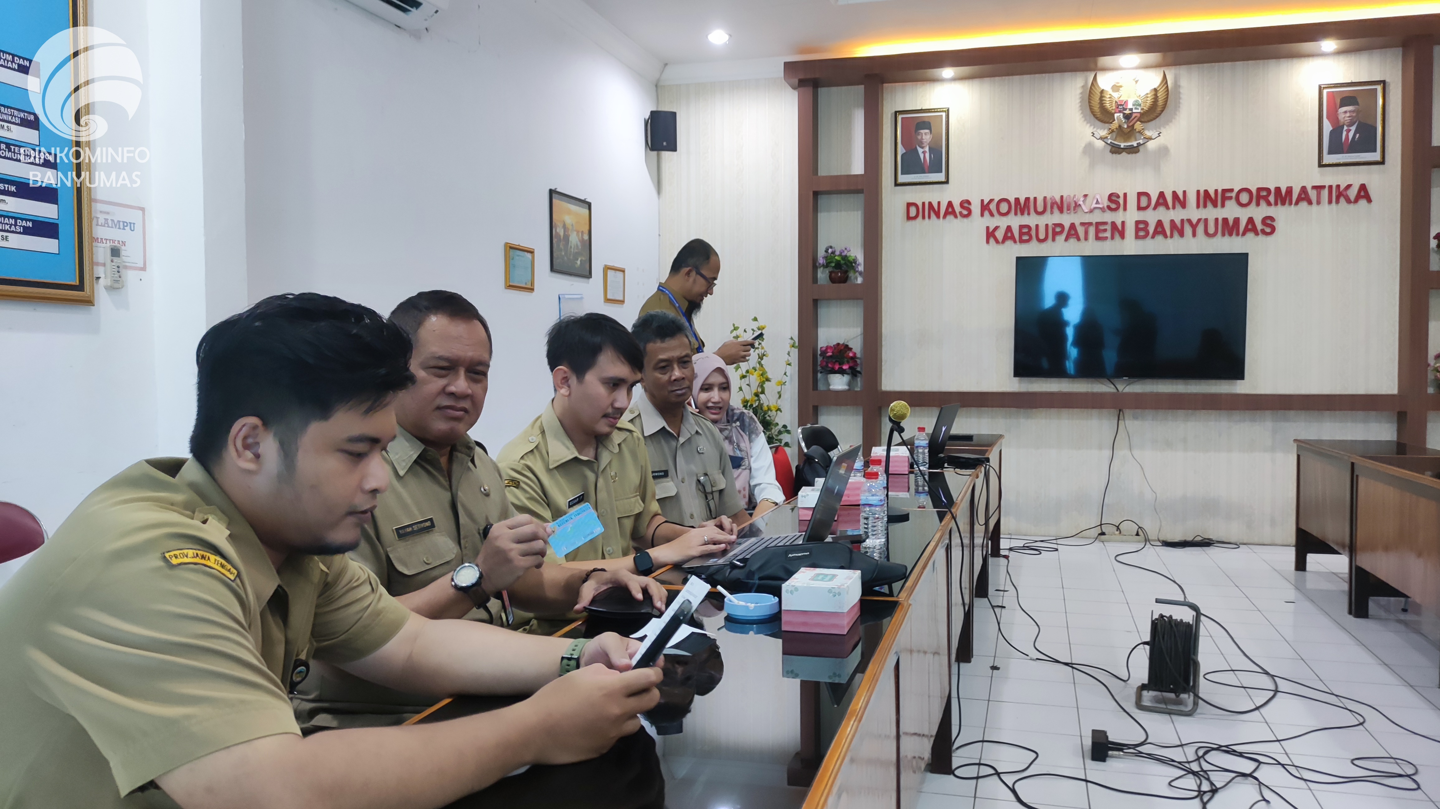 Aktivasi Identitas Kependudukan Digital (IKD) di Dinas Kominfo Banyumas 