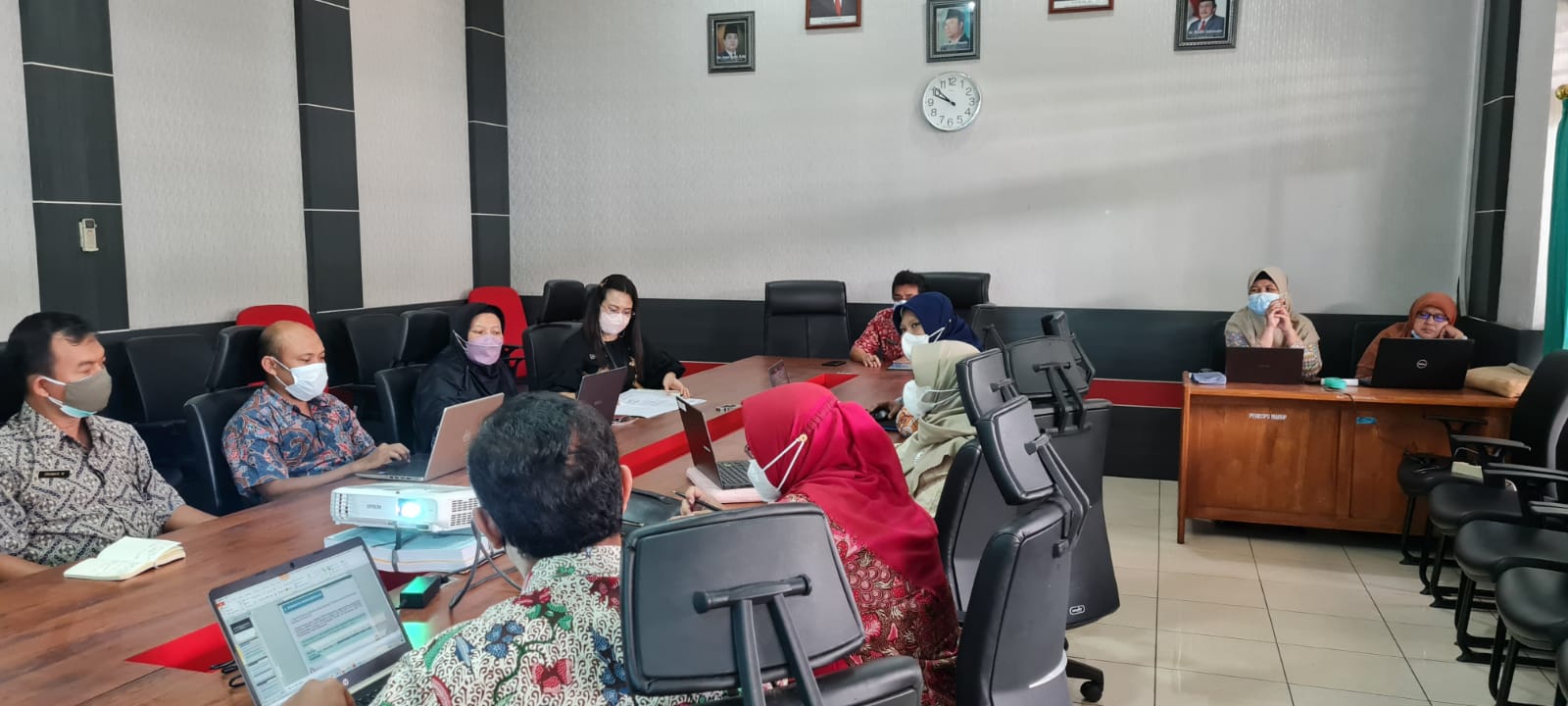 Rapat persiapan pendampingan perangkat daerah dalam rangka penilaian mandiri maturitas SPIP tahun 2022 dan persiapan pembangunan aplikasi eSPIP lokal