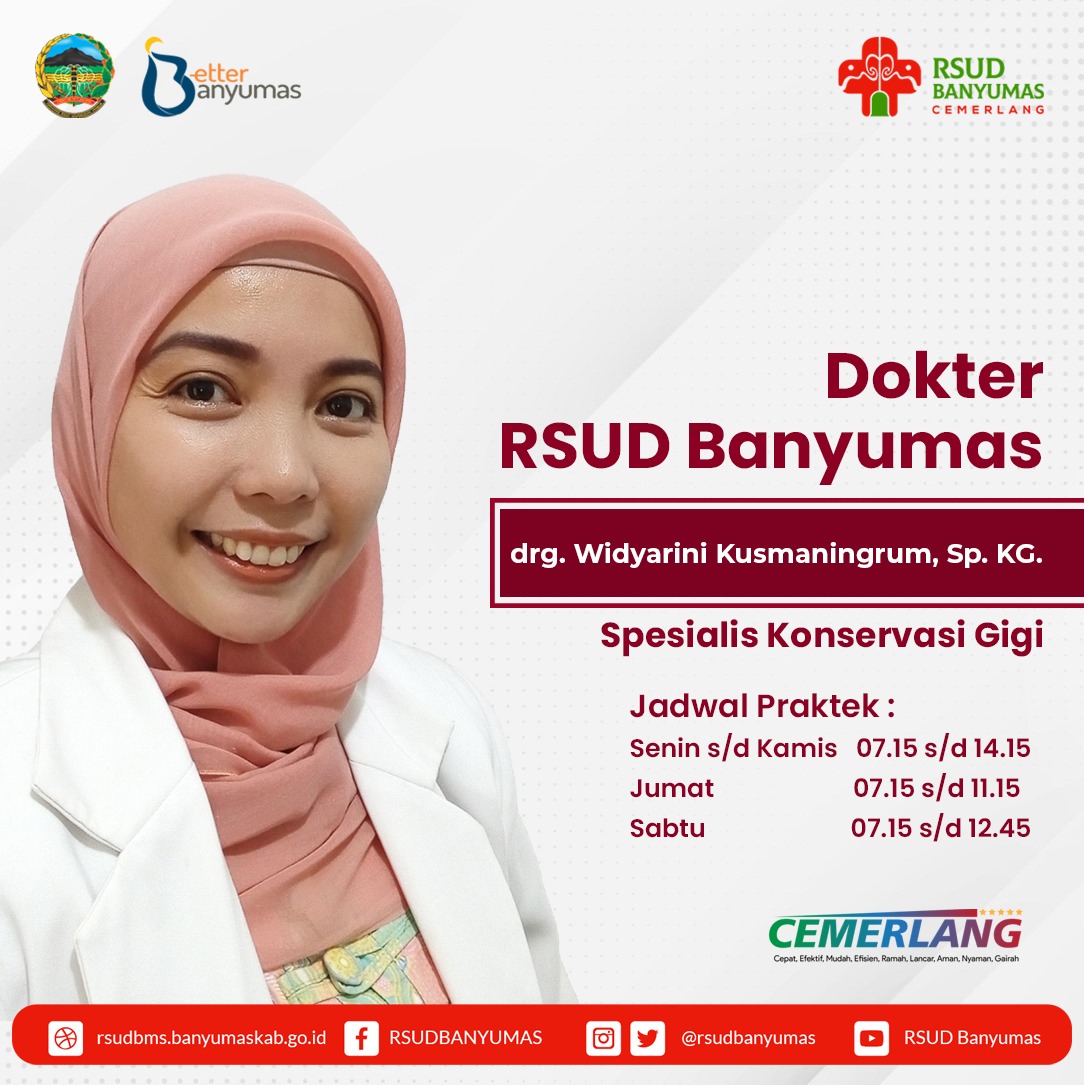 WARTA POLIKLINIK RSUD BANYUMAS - KLINIK SPESIALIS KONSERVASI GIGI