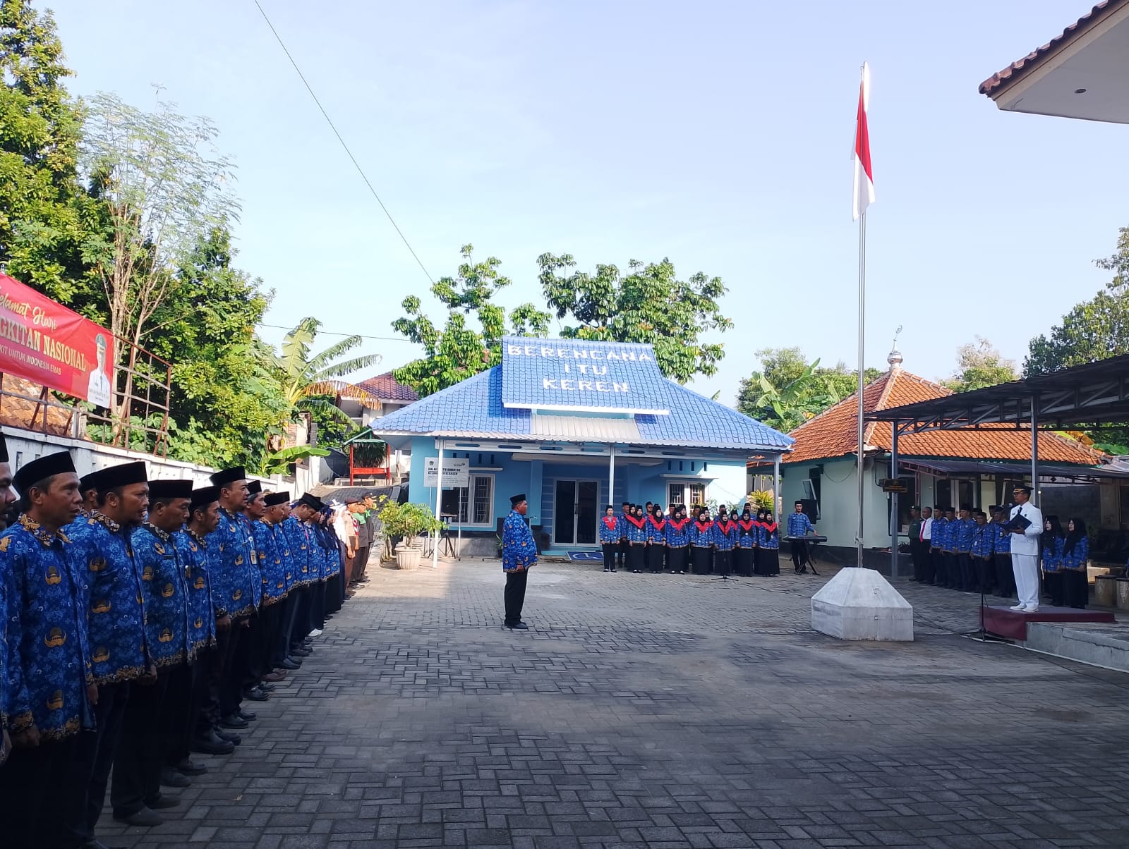 Upacara Peringatan ke 116 Hari Kebangkitan Nasional Tingkat Kecamatan Kebasen 