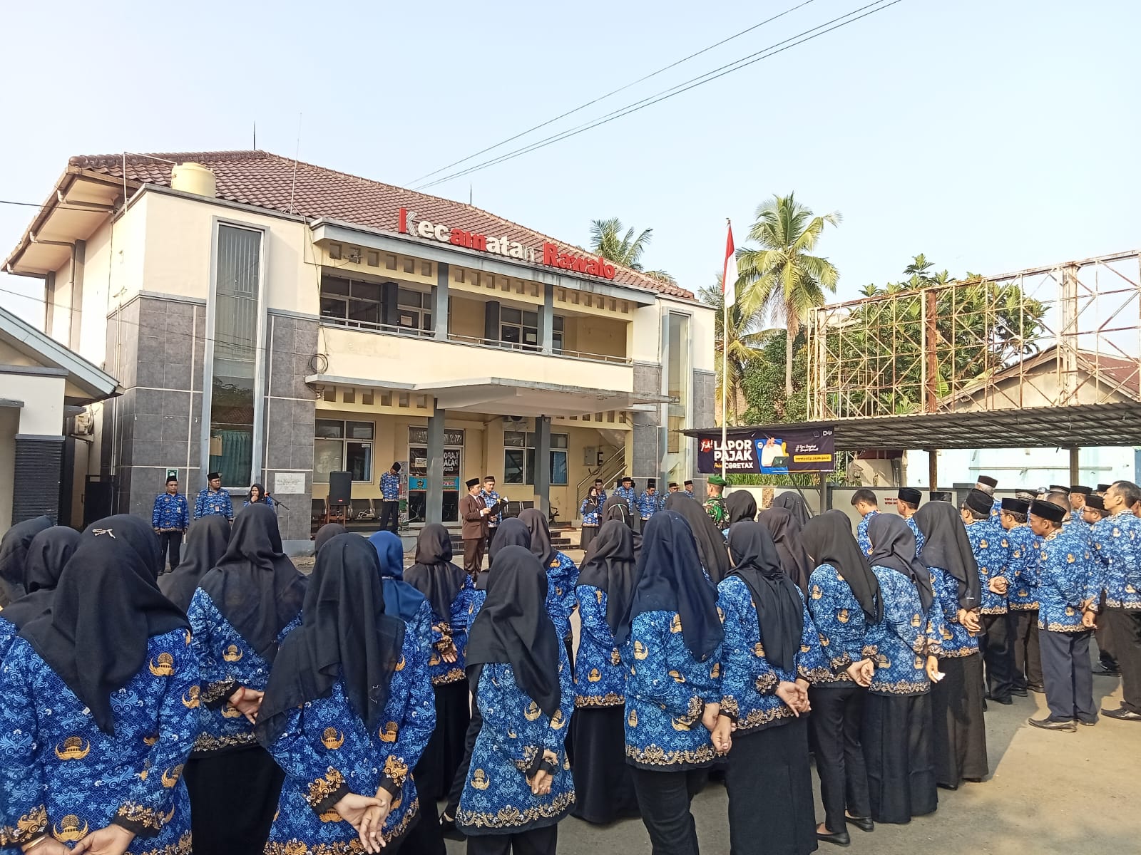 UPACARA HARI KEBANGKITAN NASIONAL KE 118 TH TINGKAT KECAMATAN RAWALO