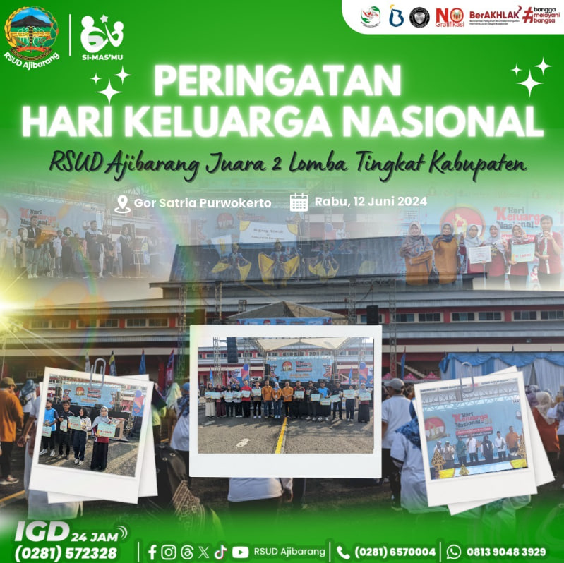 RSUD Ajibarang Raih Juara II dalam Lomba Video & Desain "Remaja Penting (Peduli Stunting) Kabupaten Banyumas Tahun 2024"