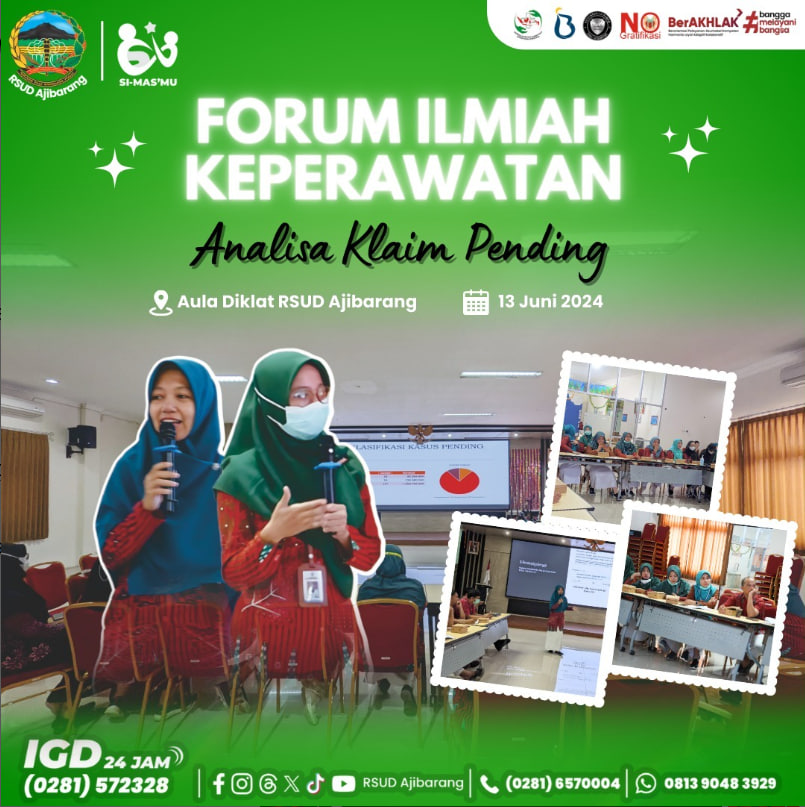 Forum Ilmiah Keperawatan: Analisa Klaim Pending Bulan April 2024