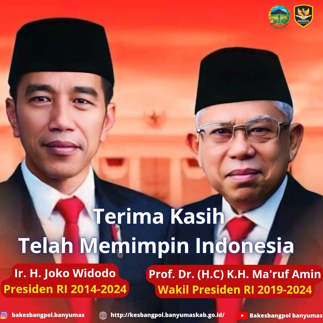 Terima kasih atas dedikasi dan kepemimpinan selama 5 tahun (2019-2024)