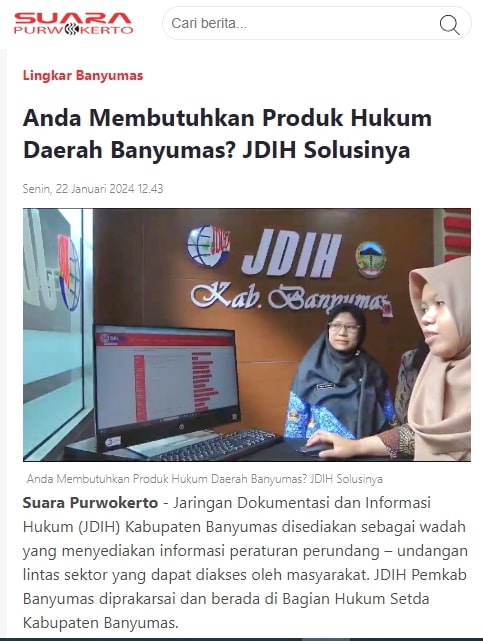 Promosi JDIH